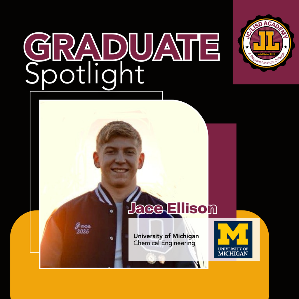 Spotlight for Jace Ellison with his photo