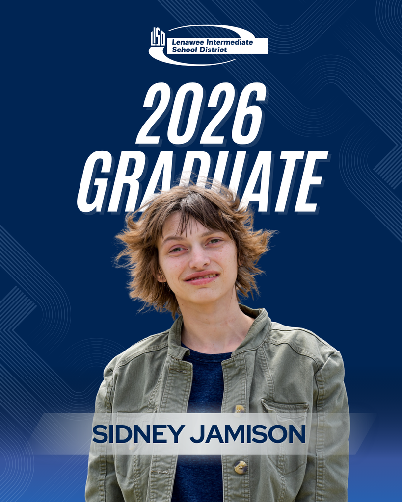 Graduate spotlight for Sidney Jamison, featuring her photo