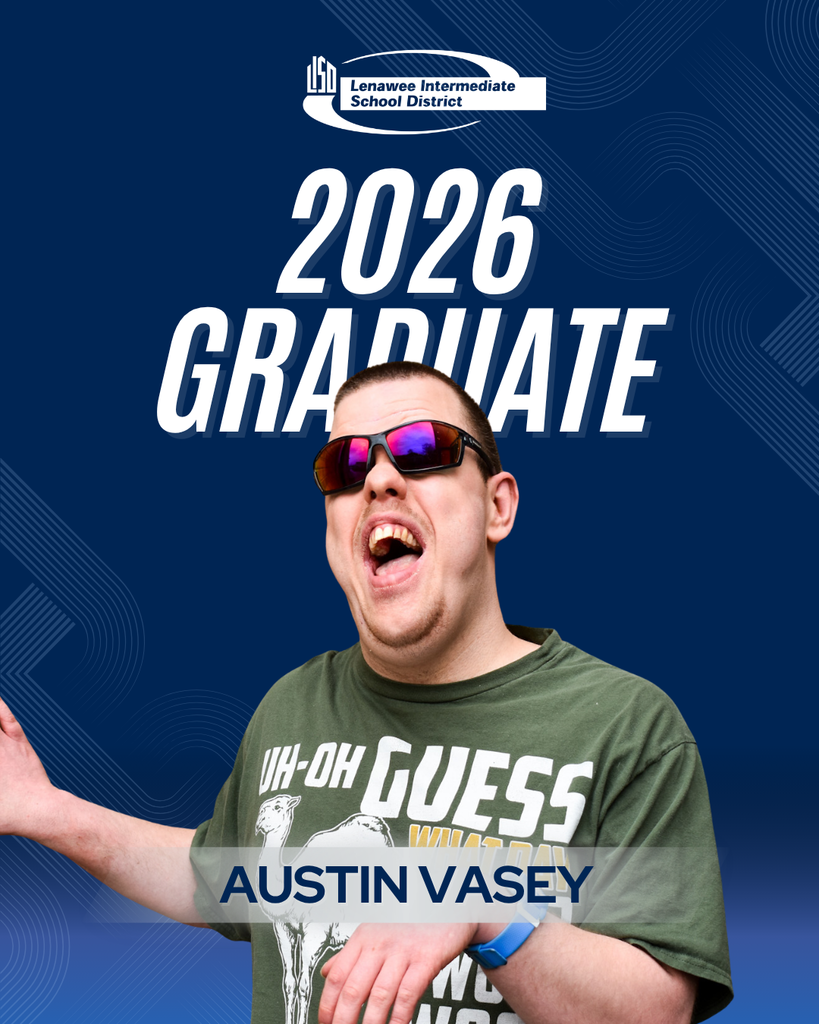 Graduate Spotlight featuring a photo of Austin Vasey