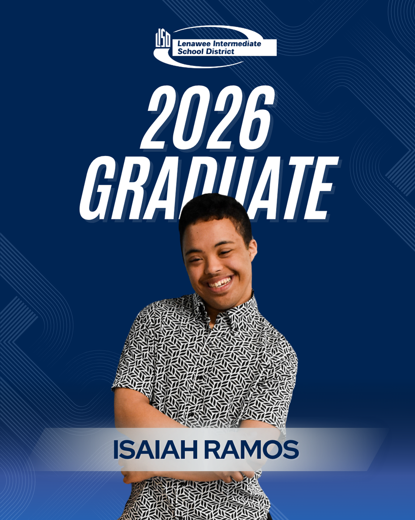 Graduate Spotlight for Isaiah Ramos featuring his photo