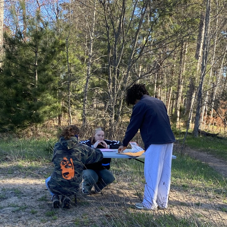 Students testing
