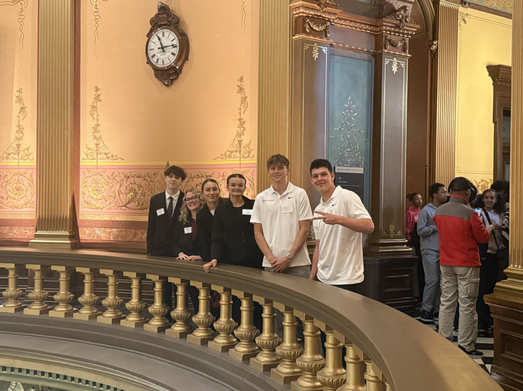 Students on tour