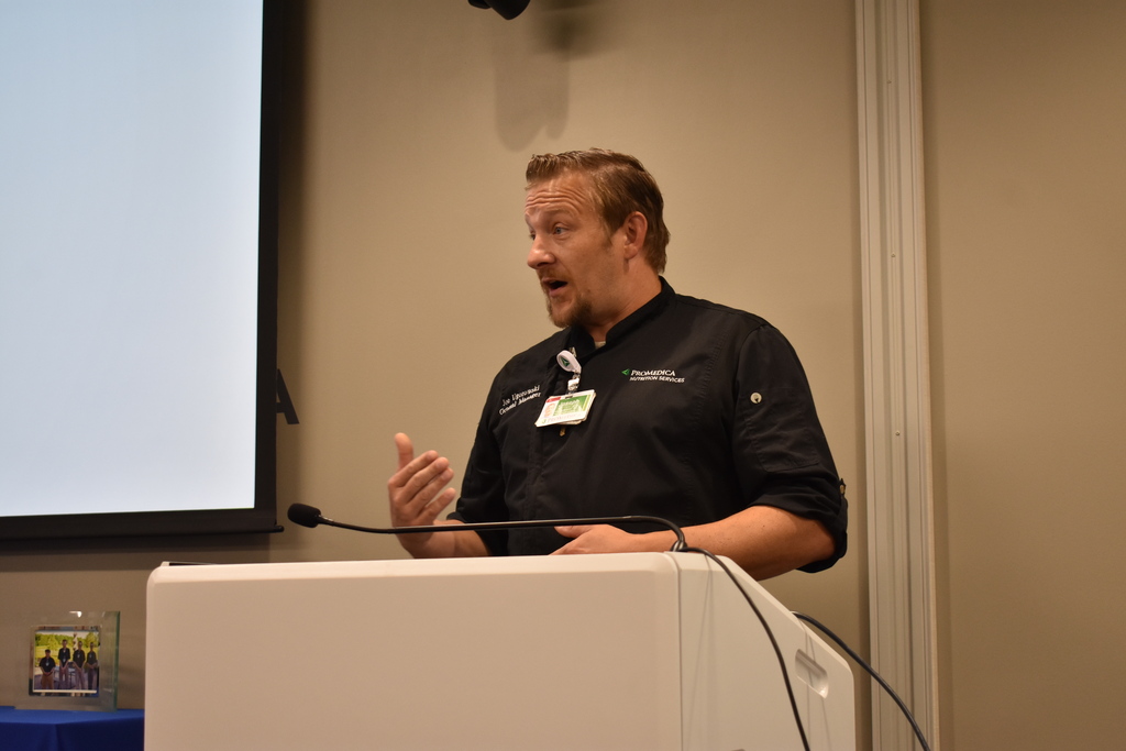 A ProMedica Employee speaking