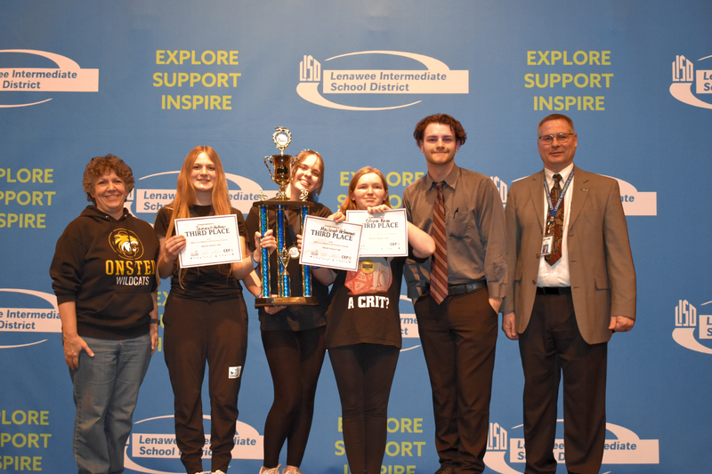 Onsted third place team