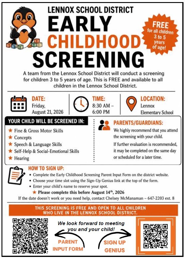 Early Childhood Screening