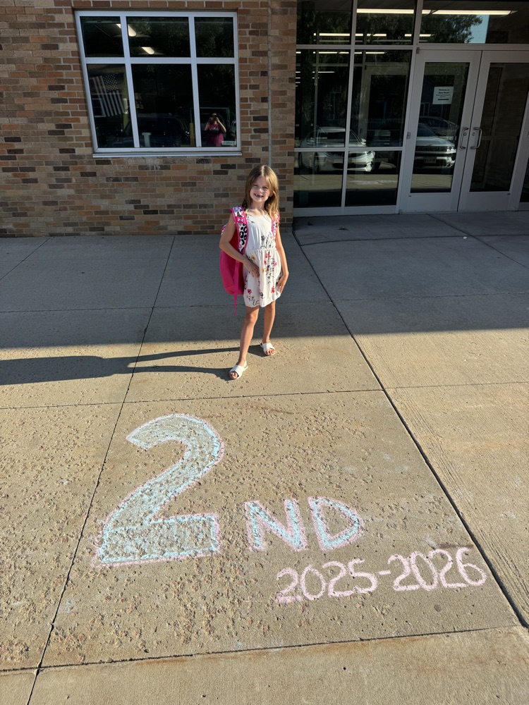 Mrs. Hardie 2nd Grade chalk art