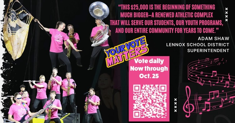 Lennox is painting the town MAGENTA! Our community is showing up BIG for T-Mobile’s Friday Night 5G Lights! Let’s keep the momentum going! @TMobile @LennoxJuniorHighandHighSchool #FN5GL #Entry #PaintTheTownMagenta #LennoxOrioles #LennoxPride