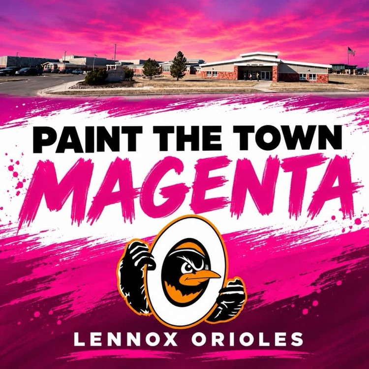 Lennox is painting the town MAGENTA! Our community is showing up BIG for T-Mobile’s Friday Night 5G Lights! Let’s keep the momentum going! @TMobile @LennoxJuniorHighandHighSchool #FN5GL #Entry #PaintTheTownMagenta #LennoxOrioles #LennoxPride