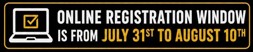 Online Registration Window
