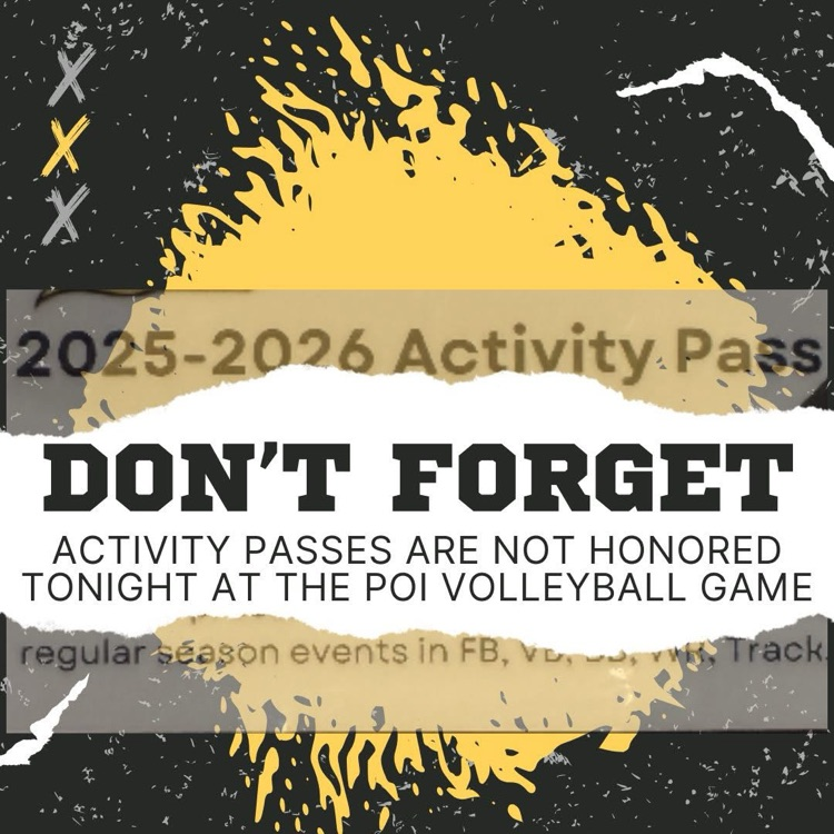 Activity tickets announcement