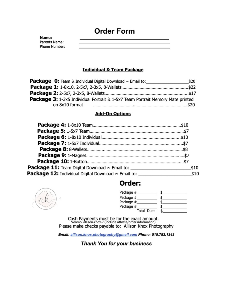 JH Track Picture Order
