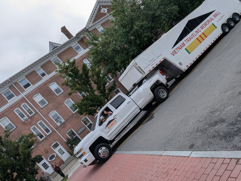 Vietnam Traveling Memorial Wall arrives in Lenox