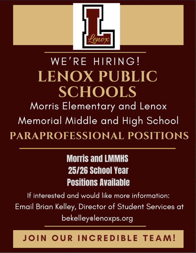 Paraprofessional Vacancy at LPS