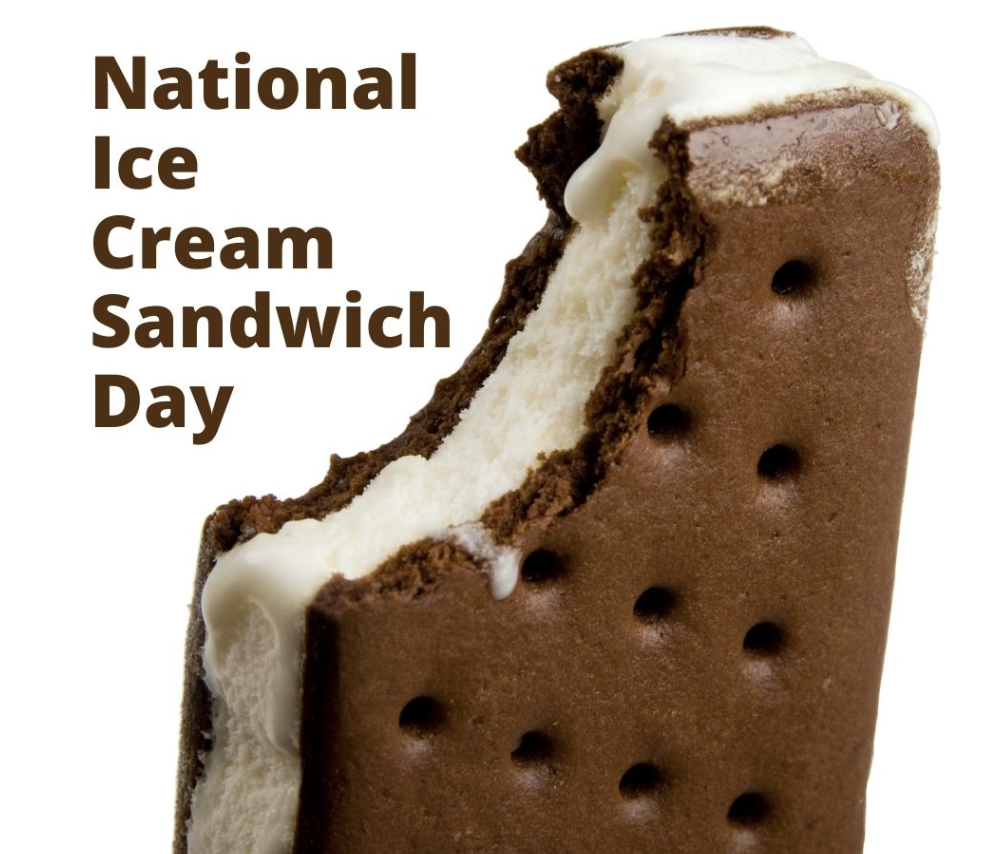 National Ice Cream Sandwich Day