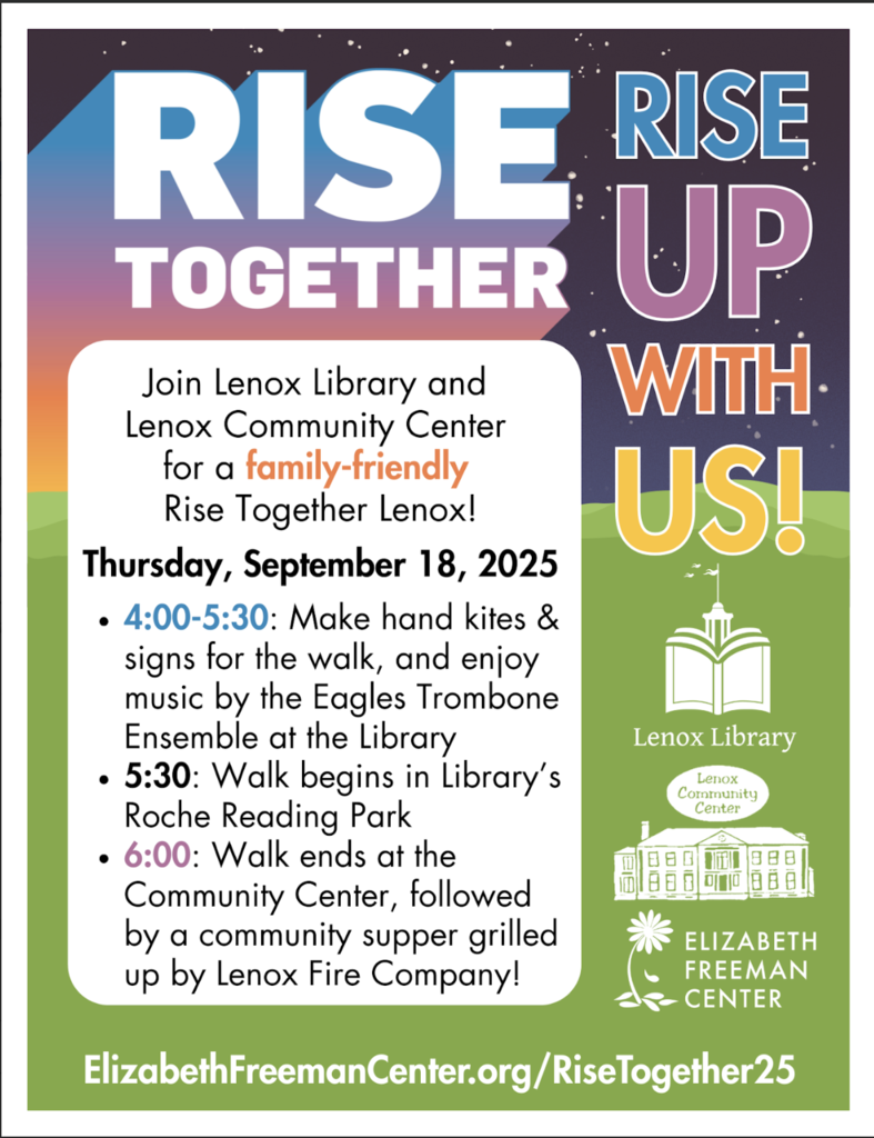 Rise Together Lenox flyer