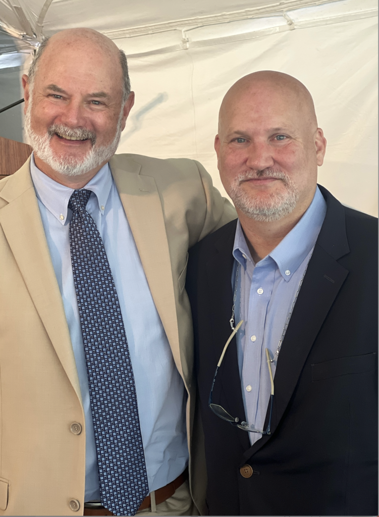 Dr. Collins & Jeff Riley