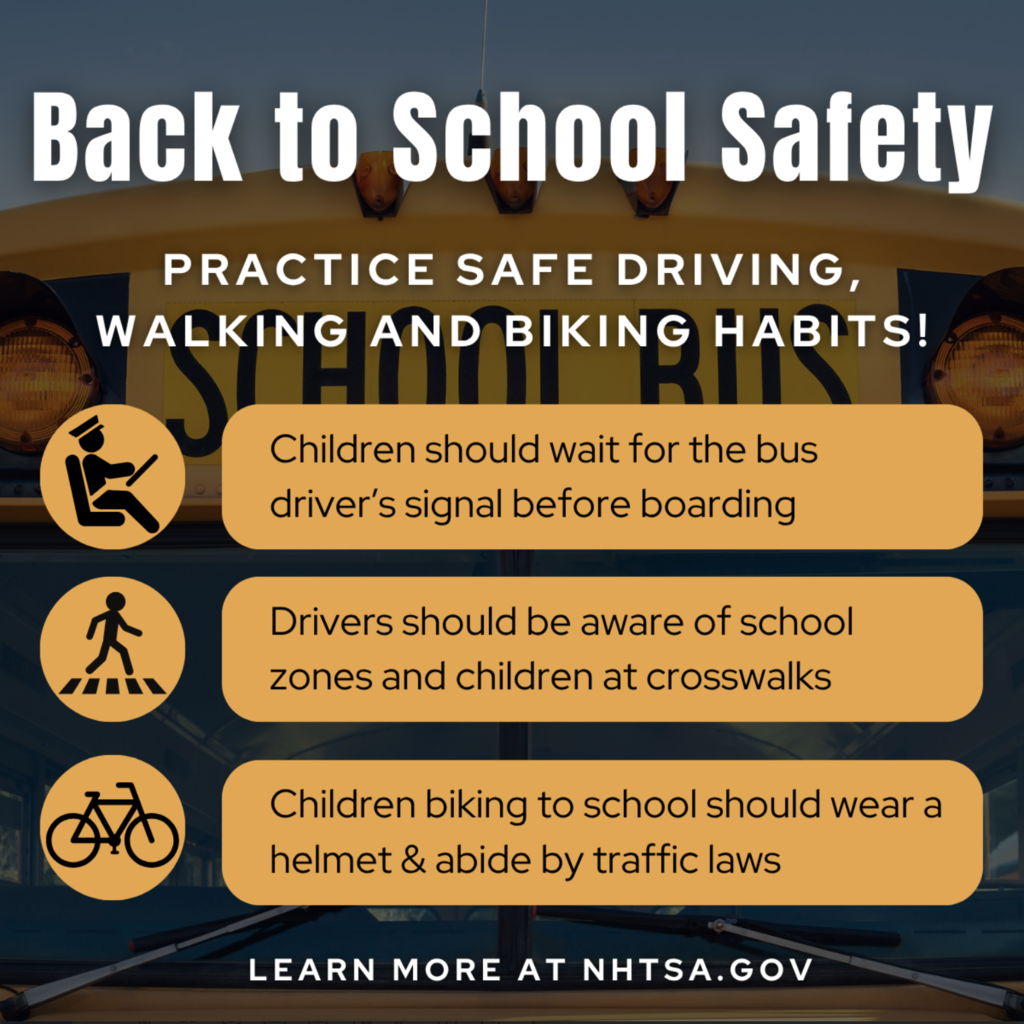 Back to School  Safety Flyer