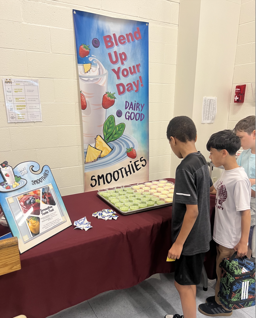 Smoothie Taste Testing at Morris