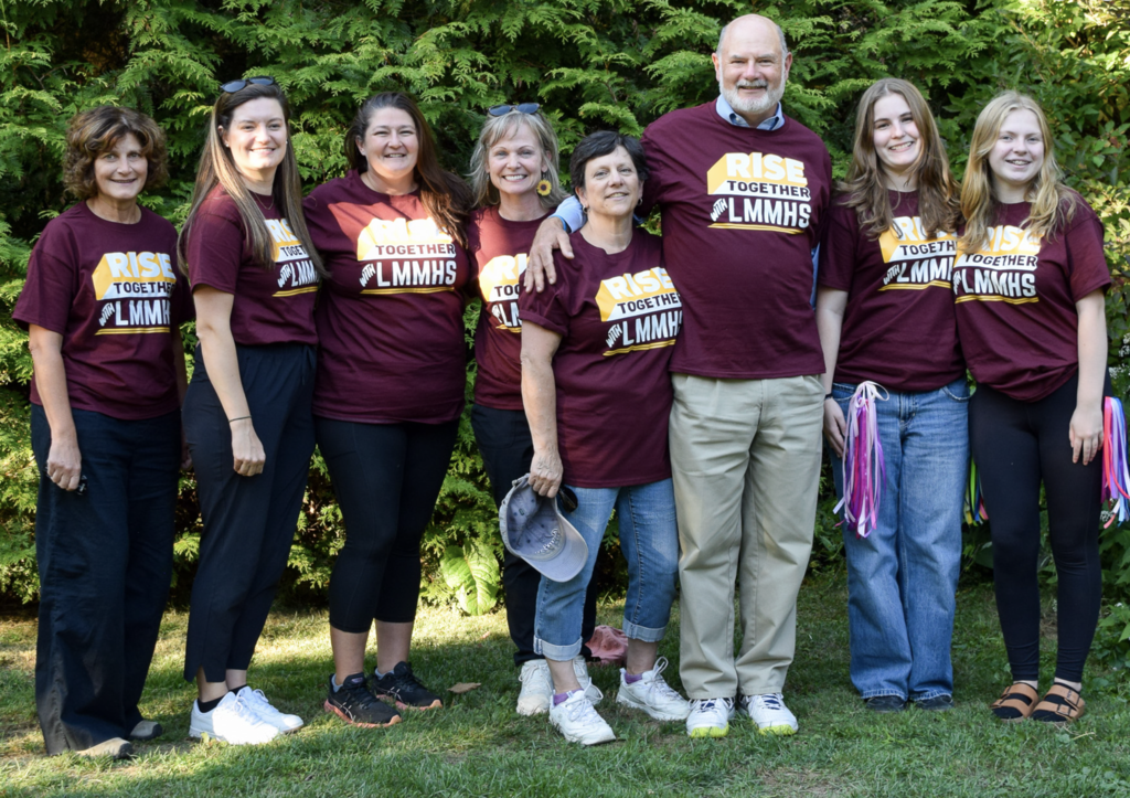 LMMHS Team on Elizabeth Freeman Center Rise Up Lenox Event