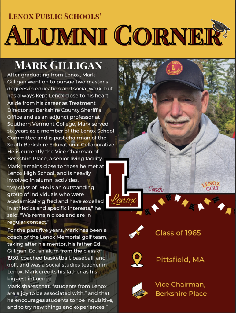 Mark Gilligan -Alumni Corner