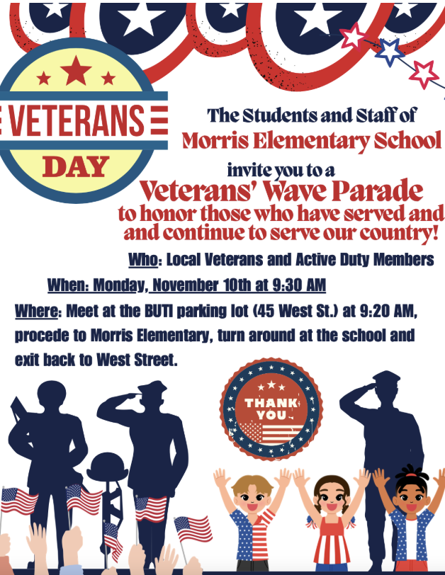 Veterans'  Wave  Parade flier
