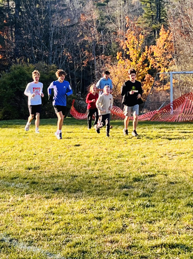 Let Me Run and Boys' Varsity XC Team