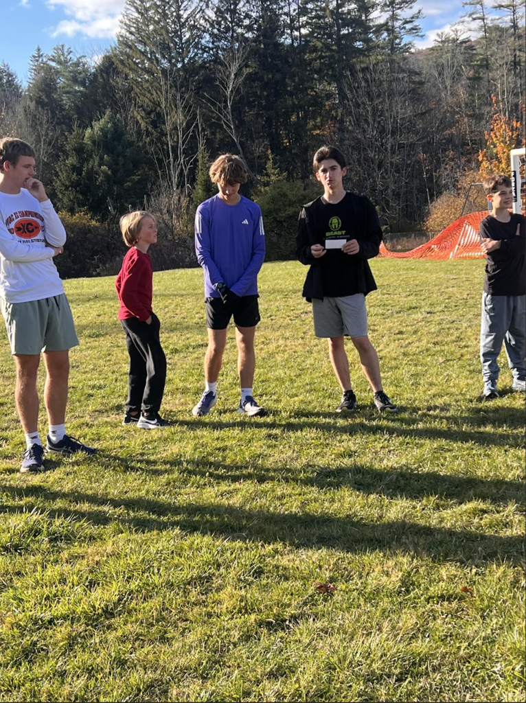 Let Me Run and Boys' Varsity XC Team