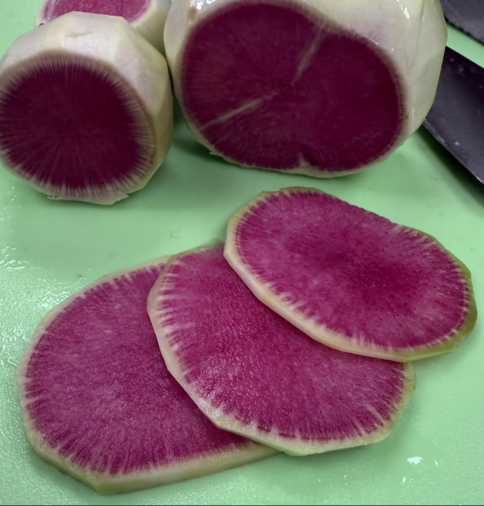 Sliced fruit