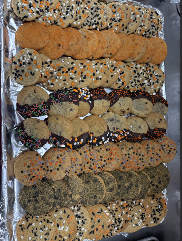 Home (school) Baked Halloween Cookies