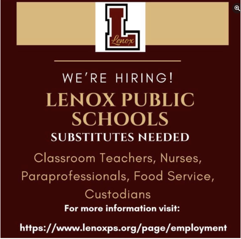 LPS is hiring substitutes