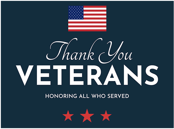 Thank you Veterans