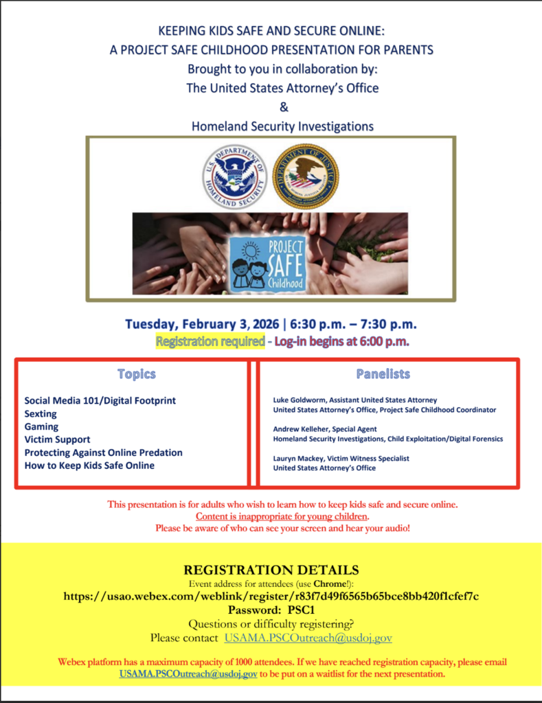 Keeping Kids Safe and Secure Online