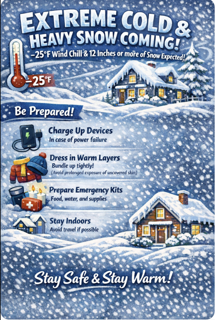 Extreme Cold and Snowstorm Preparedness