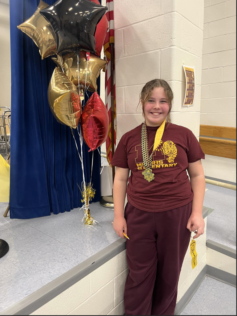 2026 Morris Spelling Bee Champion - Irene Collins