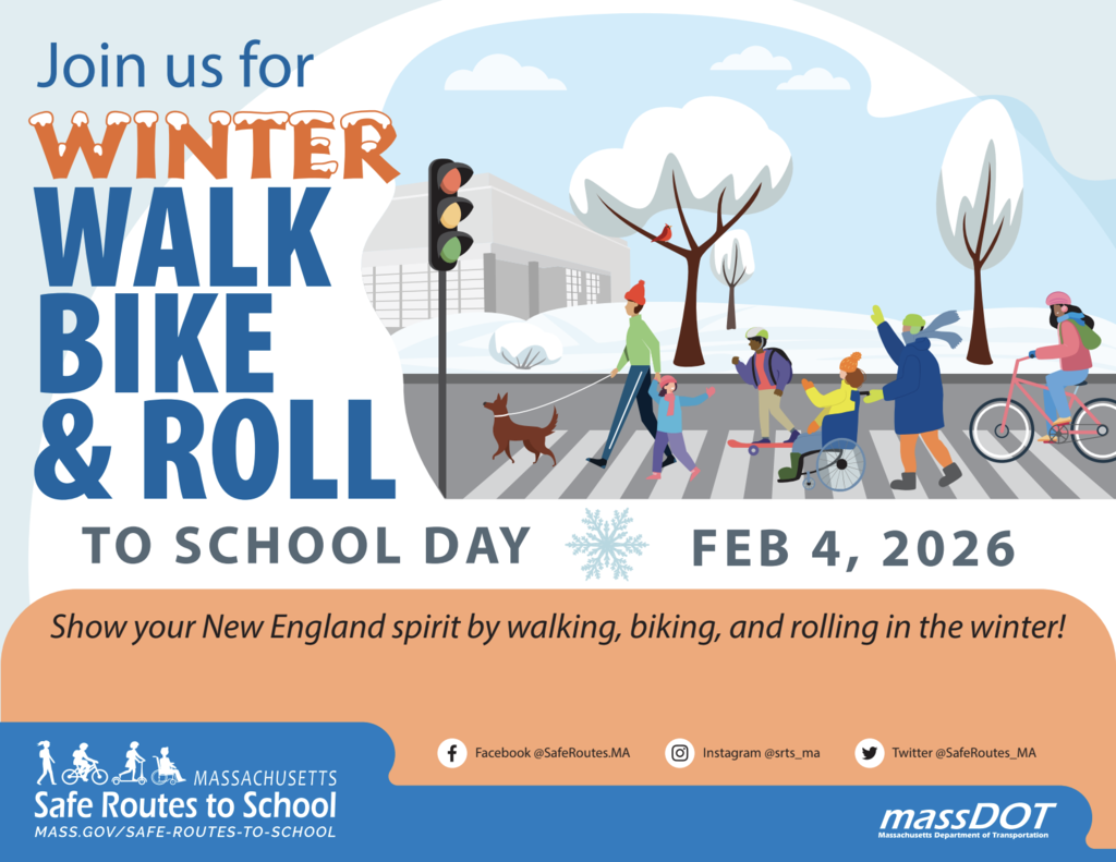 Winter Walk Bike & Roll to School