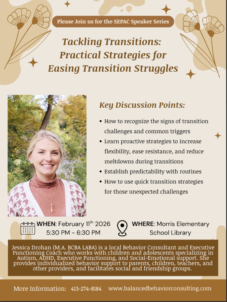 SEPAC Speaker Series