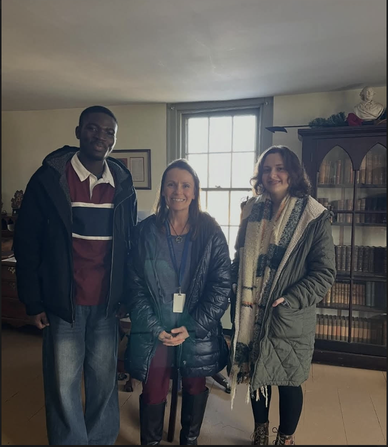 Amelia with Ben & Jen the other recipients of the Herman Melville Fellowship