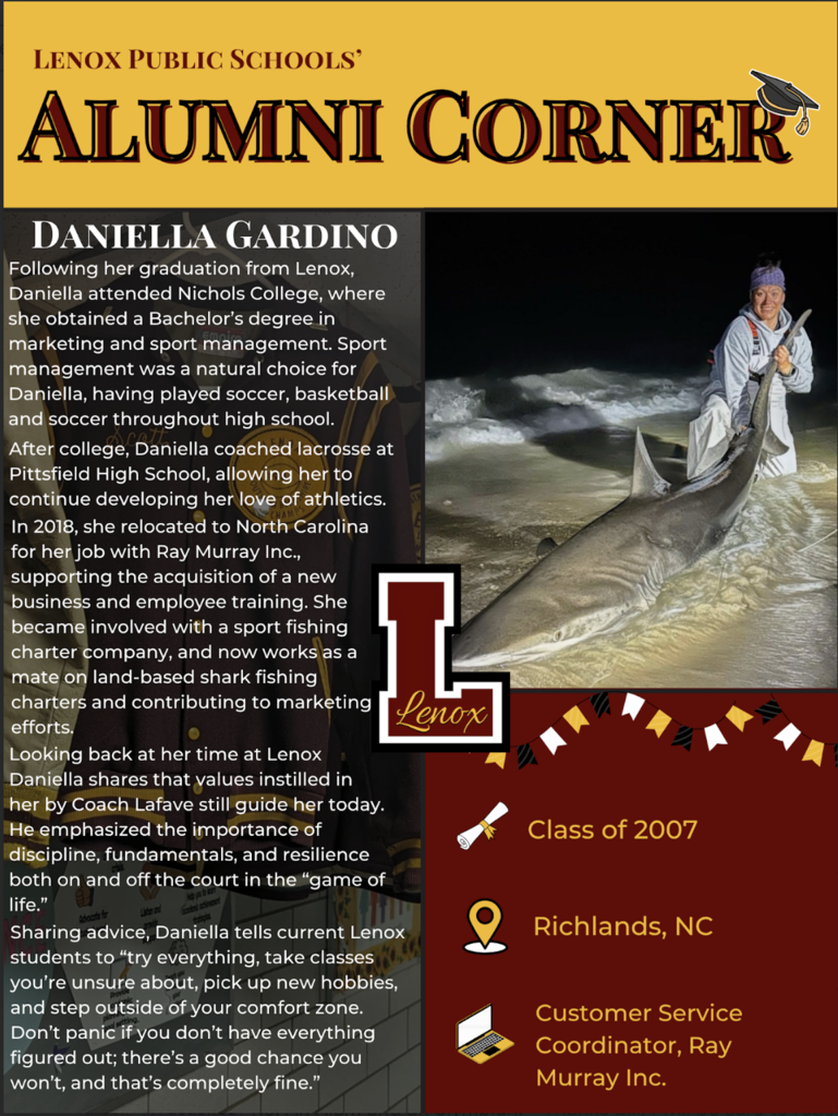 Featured Alumna Daniella Gardino