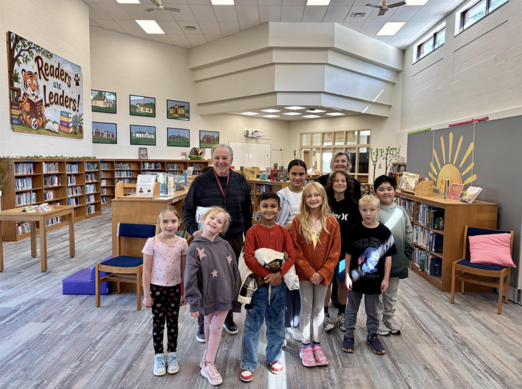 Morris Library Benefactors Visit