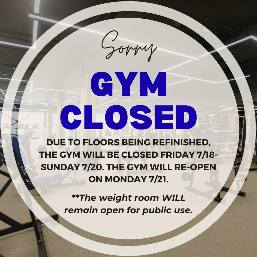 gym closed