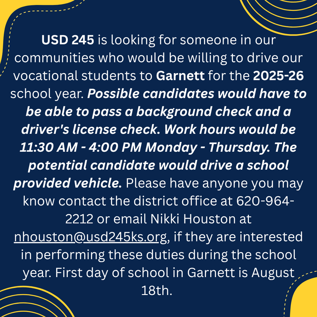 Driver Needed