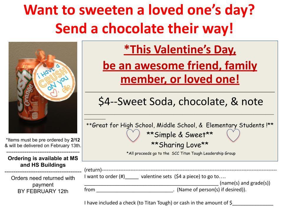 Valentine Order Form