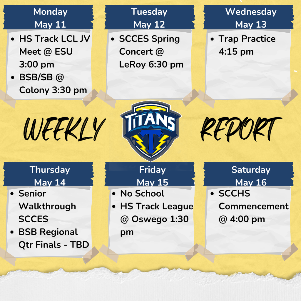 Weekly Report!