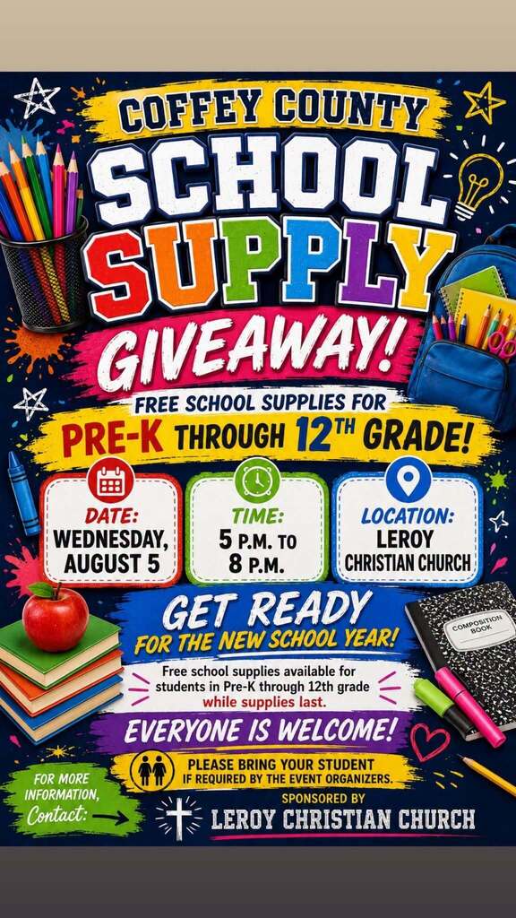 School Supply Giveaway