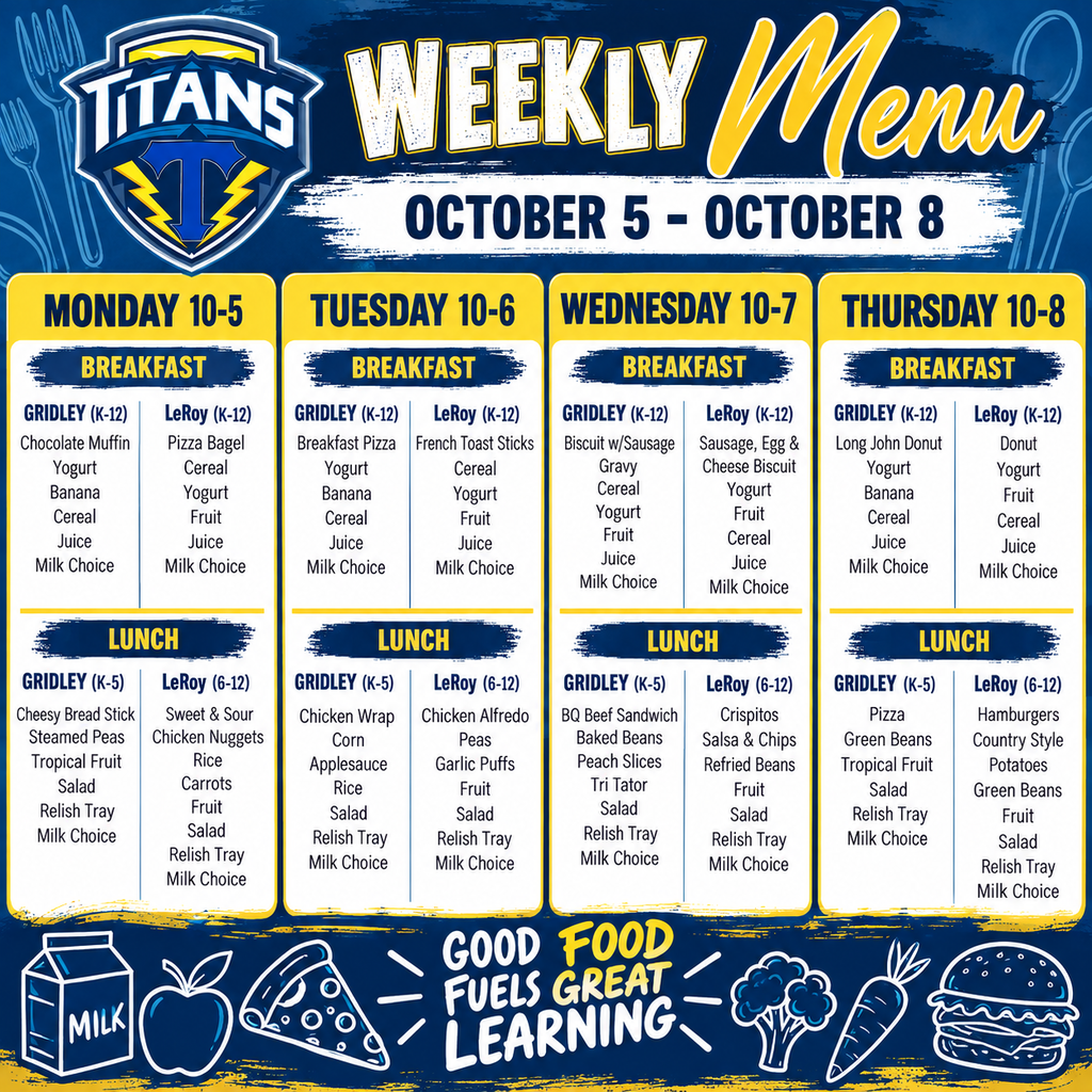 Weekly Menu