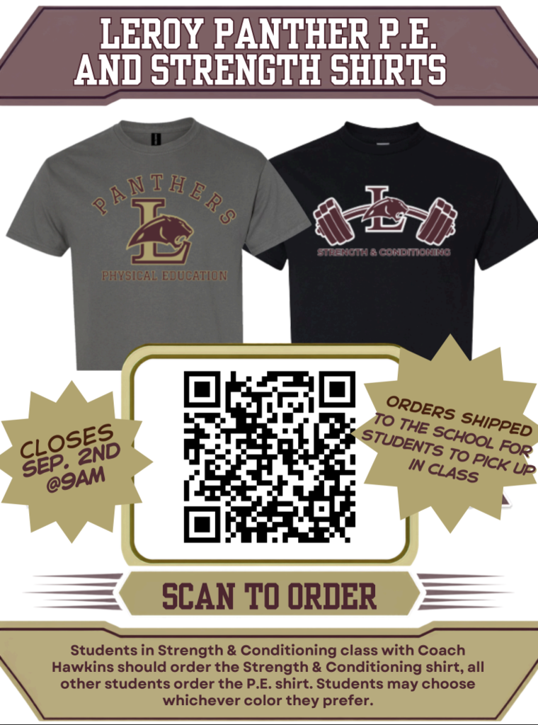 PE SHIRTS
