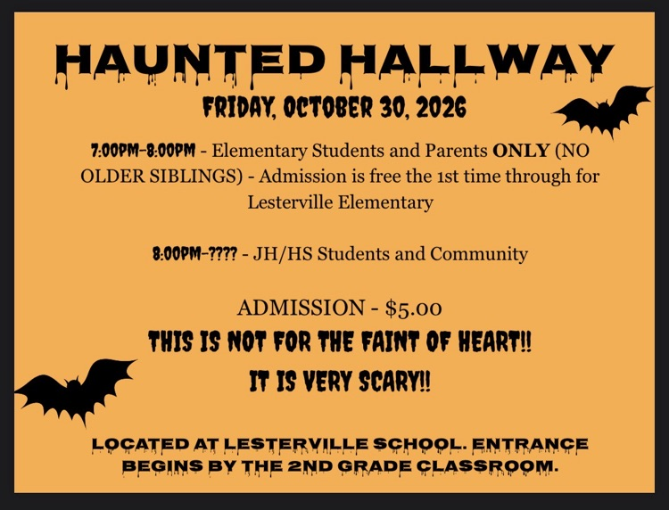 Haunted Hallway Flyer