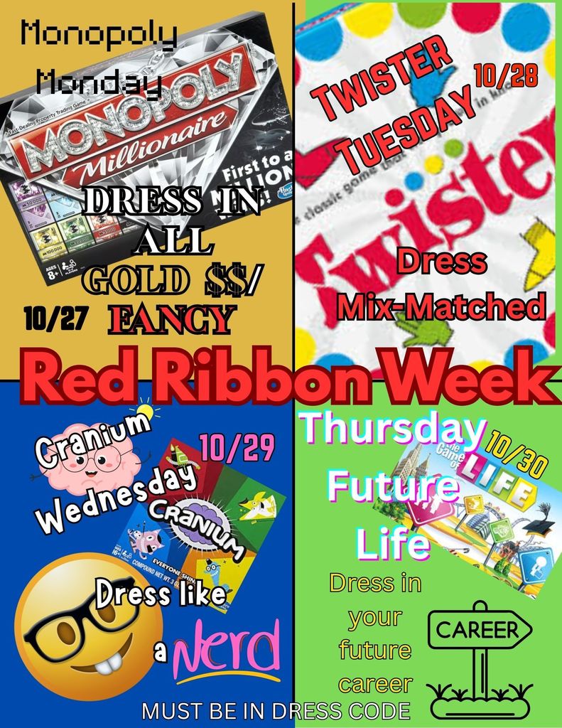Support Red Ribbon Week Dress Up