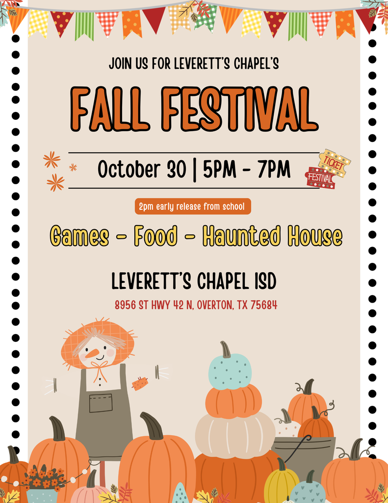Fall Fest October 30th