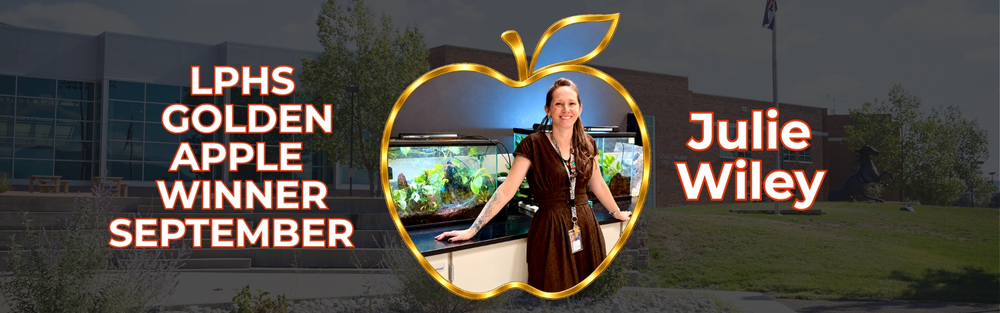 Celebrating Golden Apple Winner Mrs. Wiley! header